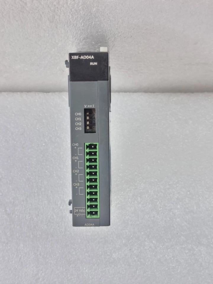 LS XBF-AD04A A/D CONVERTER 4 Channel ANALOG INPUT MODULE (Tested Working)